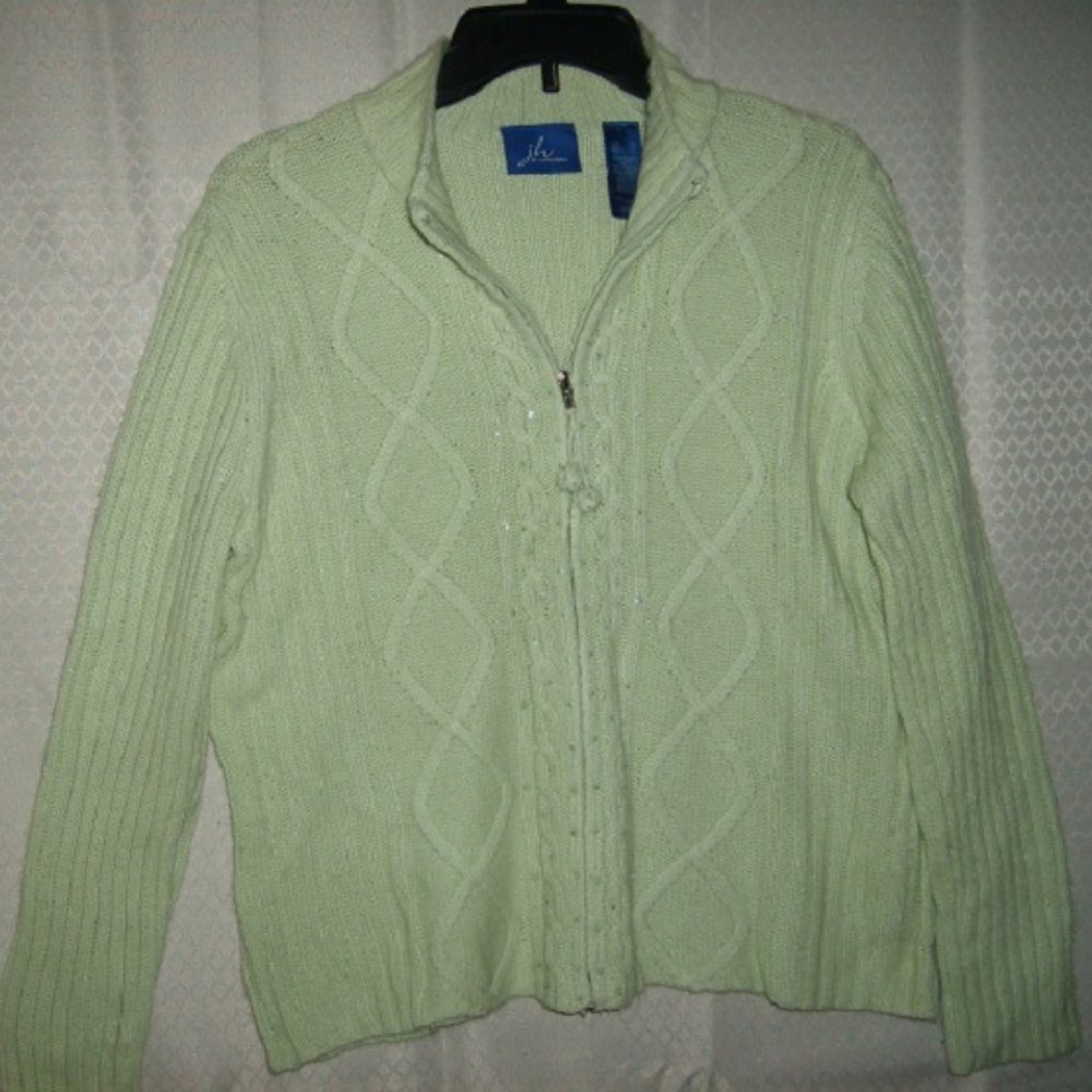 Sweater J H Collectibles L Mint Seed Beads